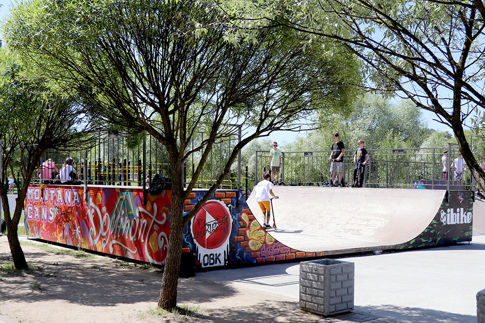 Montana Cans поучаствовала в брендировании скейт-парка на Столетова