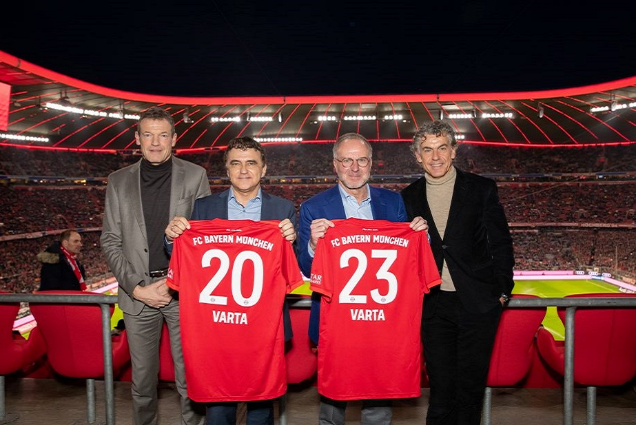 Мощь, что и не снилась: Varta стала официальным партнером ФК «Бавария Мюнхен»