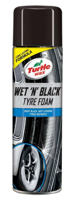 Пена для очистки и чернения резины Turtle Wax Wet N Black Tyre Foam 500мл 53166