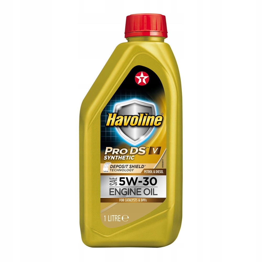 Моторное масло синтетическое Texaco Havoline ProDS V 5W-30 1л 804038NKE