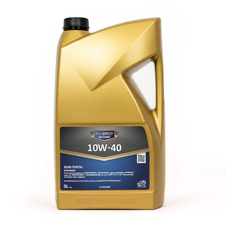 Полусинтетическое моторное масло AVENO SEMI SYNTH. 10W-40 5 л 0002-000025-005