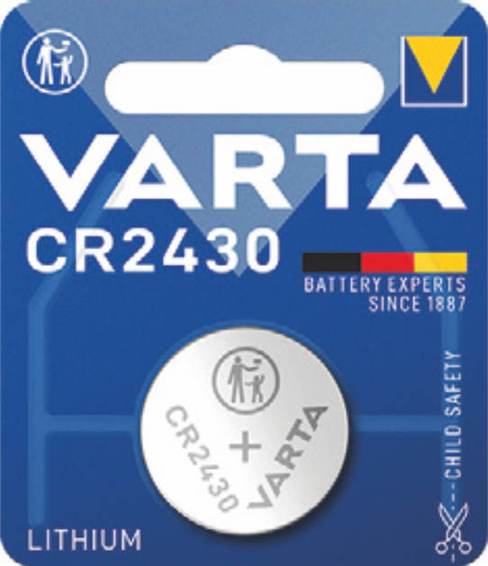 Батарейка 1шт VARTA LITHIUM CR2430 3V 06430101401