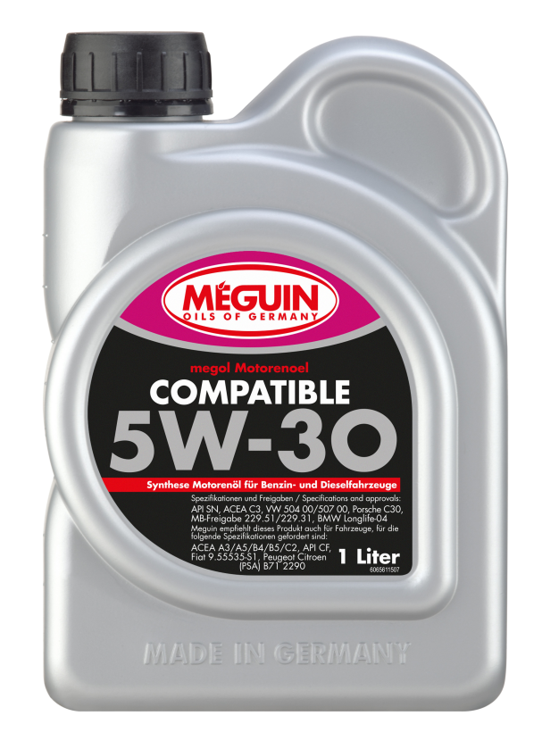 М/м синт. Megol Compatible 5W-30 1л 6561