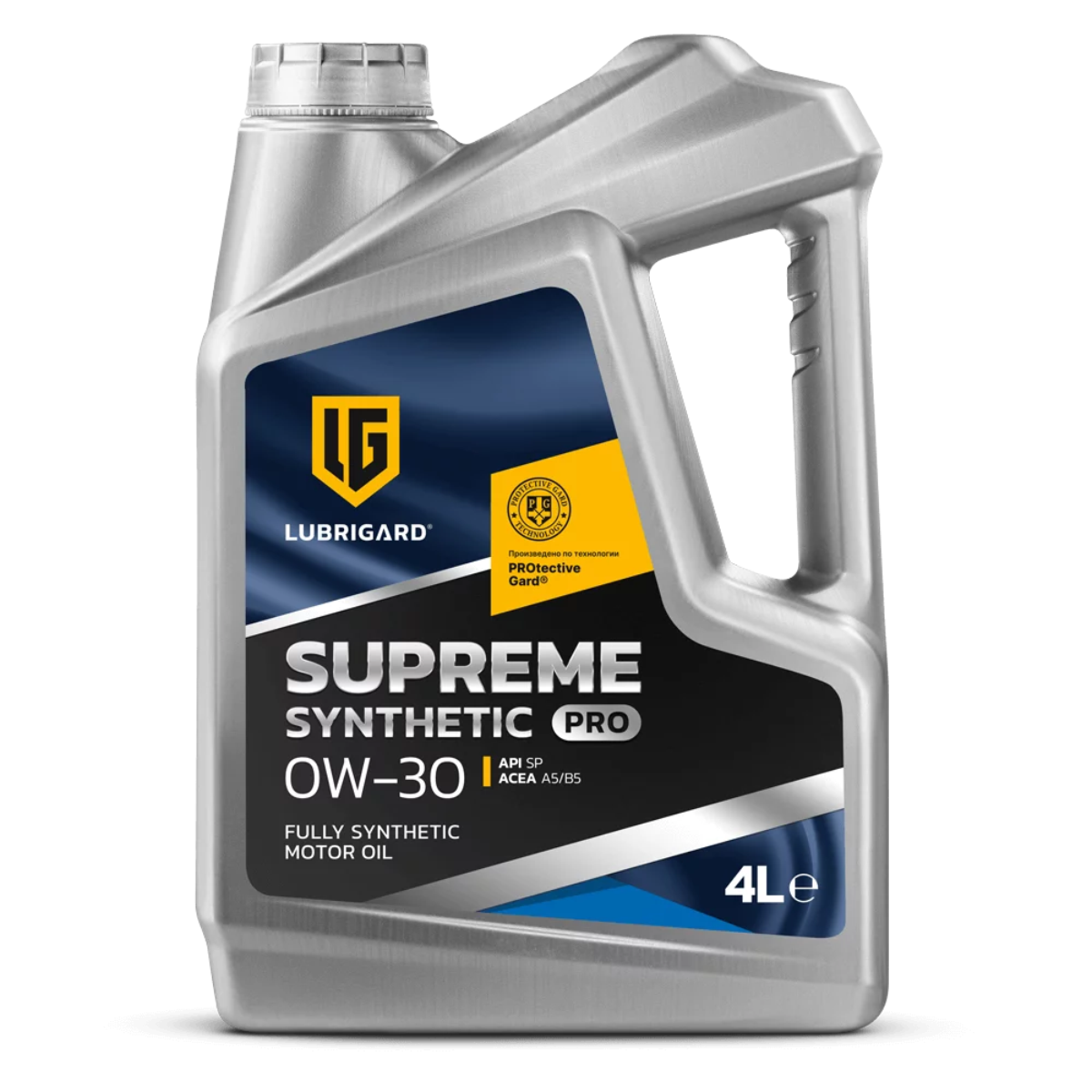 LUBRIGARD SUPREME SYNTHETIC PRO 0W-30 Моторное масло для бензиновых и дизельных двигателей. (4x4 л) LGPSPMS030CH16