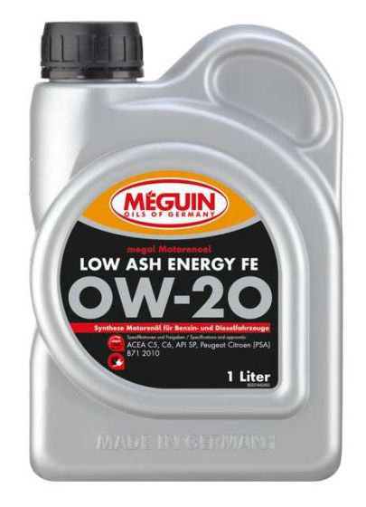 М/м синт. Megol Motorenoel Low Ash Energy FE SAE 0W-20 1л 33144.1