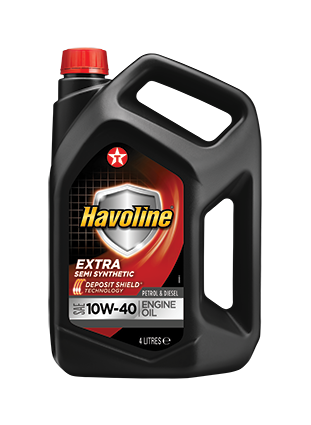 Полусинтетическое моторное масло Texaco Havoline Extra 10W-40 4л 840126MHE