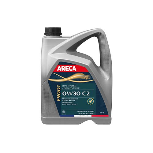 Синтетическое моторное масло Areca F9001 0W30 5л 051564