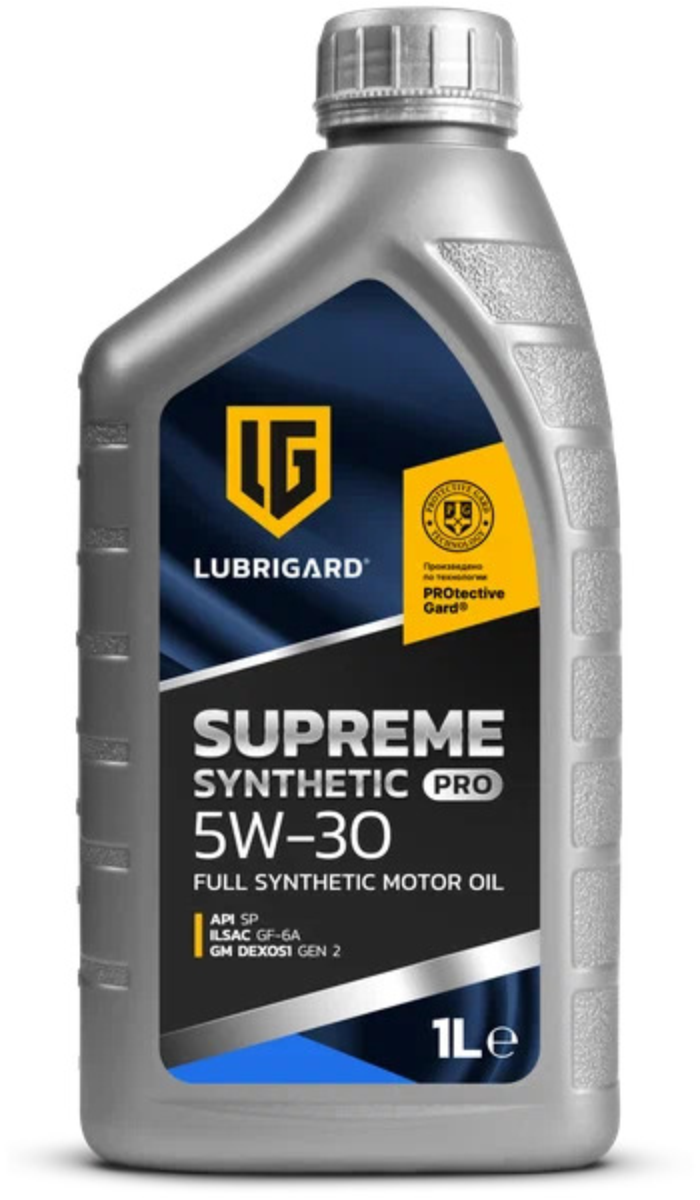 LUBRIGARD SUPREME SYNTHETIC PRO 5W-30 Моторное масло для бензиновых и дизельных двигателей. (12x1 л) LGPSPMS530CH12