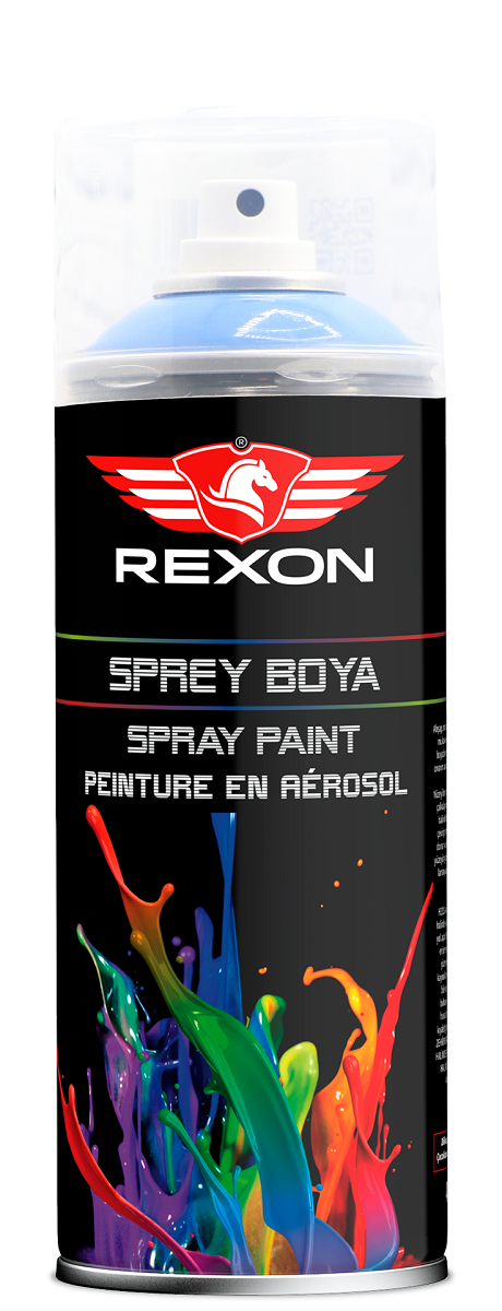 Аэрозольная краска Rexon RAL 5015 небесно-синяя 400 мл REX5015