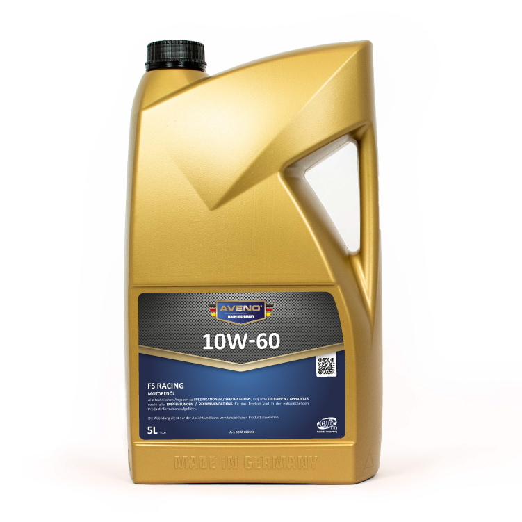 Синтетическое моторное масло AVENO FS Racing 10W-60 5 л 0002-000151-005