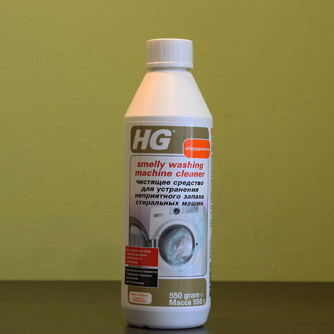 Чистящее средство для устранения неприятного запаха стиральных машин HG 550г RU 657055161