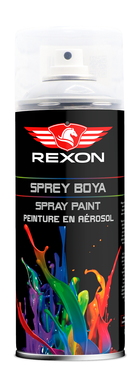 Аэрозольная краска Rexon RAL 7035 светло-серая 400 мл REX7035