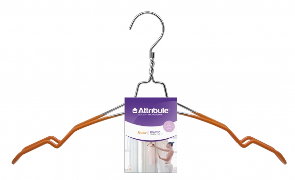 Вешалка для рубашек/платьев оранжевая AHS431