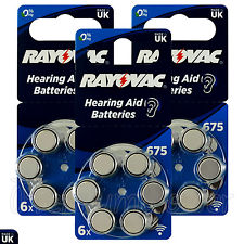 Батарейка для слуховых аппаратов Rayovac HAB 675 Blister 6 04600745416