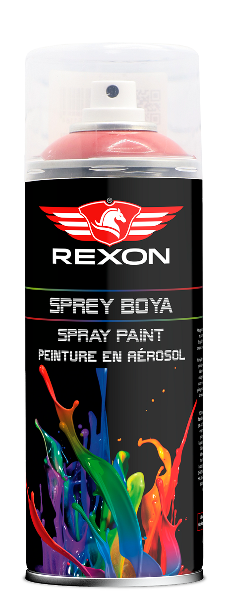 Аэрозольная краска Rexon RAL 3002 красная кармен 400 мл REX3002
