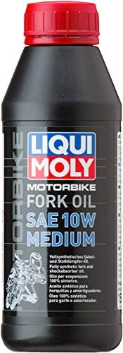 7599 LiquiMoly Синт. масло д/вилок и амортиз. Motorbike Fork Oil  Medium 10W (0,5л) 7599*