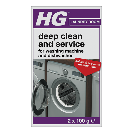 Средство для очистки посудомоечных и стиральных машин HG 2х100гр 248020106