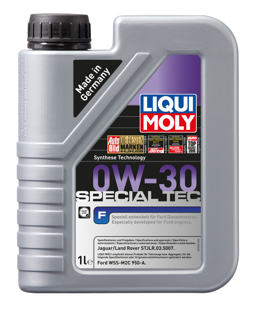 8902 LiquiMoly НС-синт. мот.масло Special Tec F 0W-30 (1л) 8902*