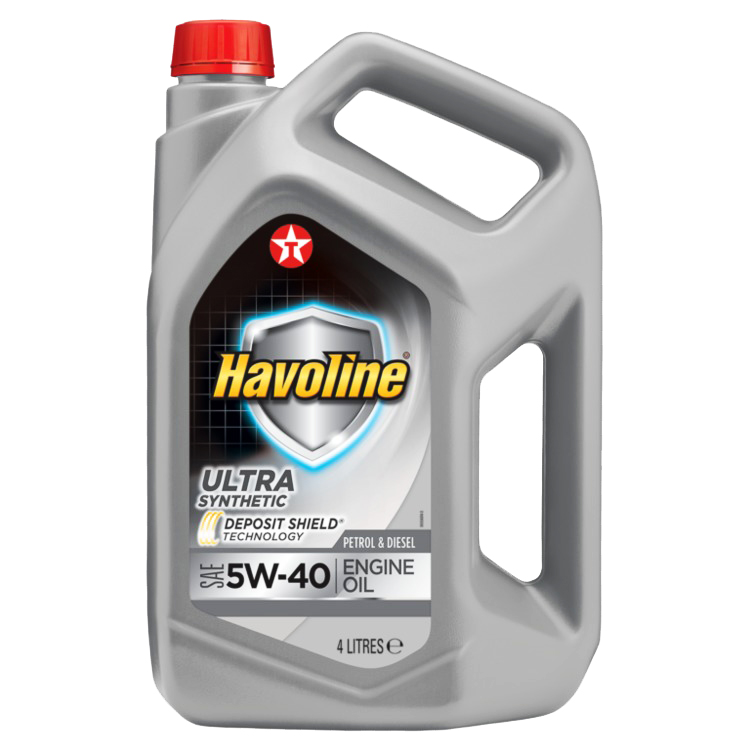Моторное масло синтетическое Texaco Havoline Ultra 5W-40 4л 840310MHE