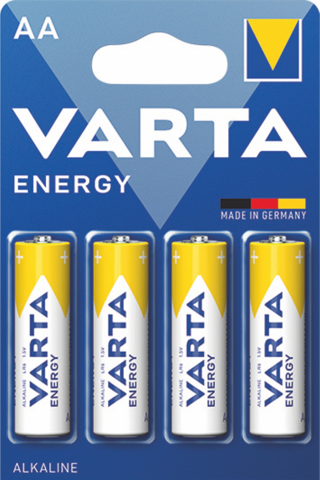 Батарейка 4шт VARTA ENERGY AA LR6 04106213414