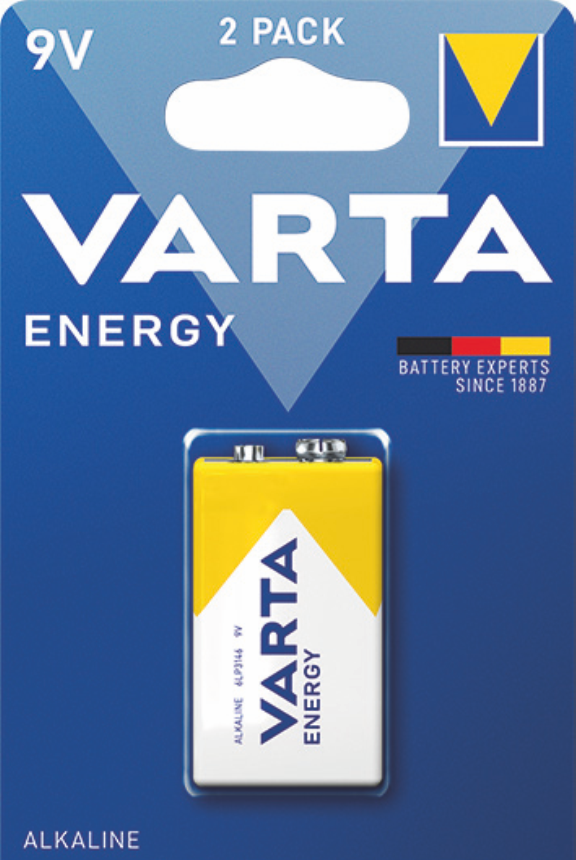 Батарейка 1шт VARTA ENERGY 9V 6LR3146 (крона) 04122229411