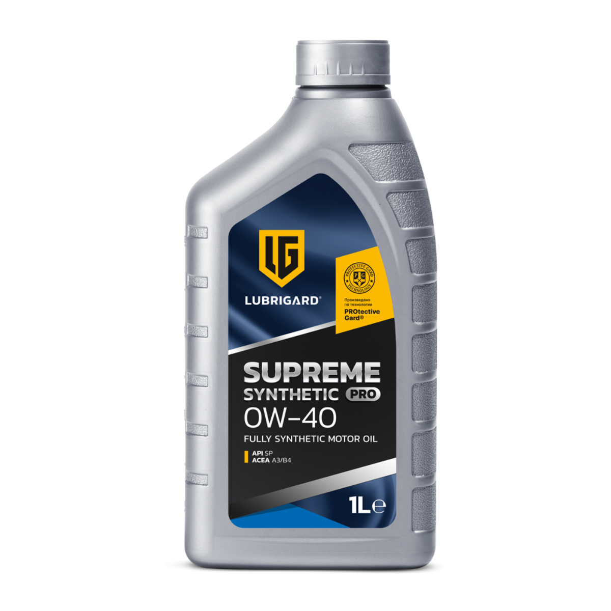 LUBRIGARD SUPREME SYNTHETIC PRO 0W-40 Моторное масло для бензиновых и дизельных двигателей. (12x1 л) LGPSPMS040CH12