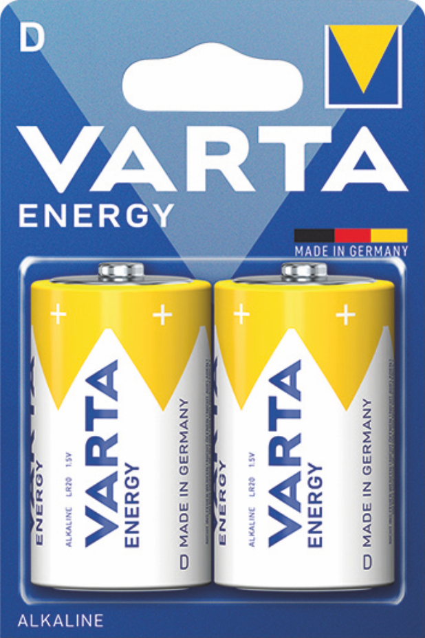 Батарейка 2шт VARTA ENERGY тип D LR20 04120229412