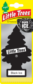 'Little Trees Черный Лед' Ароматизатор для салона авто подвесной 78092