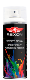 Аэрозольная краска Rexon RAL 9010 белая матовая 400 мл REX9010M