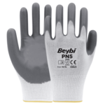 Перчатки с нитриловым покрытием Beybi PN-5 серые, размер 10 PN-5-10G