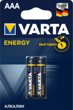 Батарейка 2шт VARTA ENERGY AAА LR03 04103213412