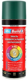 Аэрозольная краска Mr. Build RAL 6005 Зеленый мох, 400мл 712618