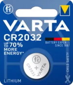 Батарейка 1шт VARTA LITHIUM CR2032 3V 06032101401