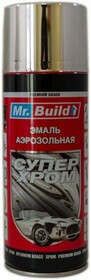 Аэрозольная краска Mr. Build  Хром Серебро, 400мл 712731