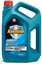 Моторное масло синтетическое Texaco Havoline Energy 0W-30 4л 803251MHE
