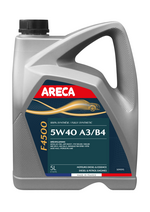 Синтетическое моторное масло Areca F4500 5W-40 5 л 11452