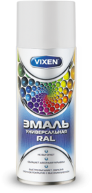VIXEN Эмаль универсальная RAL, серый (RAL 7040), аэрозоль, 520мл VX-17040