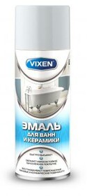 VX55002 VIXEN Эмаль для ванн и керамики, аэрозоль, 520мл VX55002