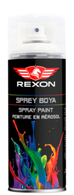 Аэрозольная краска Rexon RAL 9010 белая глянцевая 400 мл REX9010G