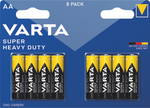 Батарейка 8шт VARTA Super Heavy Duty 8AA R6P 02006101308