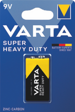 Батарейка VARTA Super Heavy Duty 1шт 9V Крона 02022101411