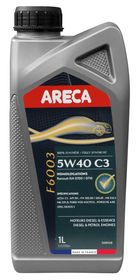 Синтетическое моторное масло Areca F6003 5W-40 C3 1 л 11161