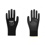 Перчатки HANDY HN-17 JOB PLUS PU, чёрные, размер 9 HN-17-09B