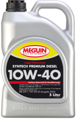 М/м п/синт. Megol Syntech Premium Diesel 10W-40 5л 4637