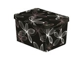 Коробка декоративная Deco's Stoockholm L black lily 04711-D66-05
