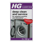 Средство для очистки посудомоечных и стиральных машин HG 2х100гр 248020106