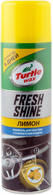 Полироль для пластика с освежителем воздуха TURTLE WAX Fresh Shine лимон 500мл 52862