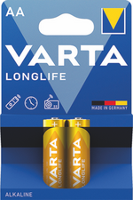 Батарейка 2шт VARTA LONGLIFE 2 AA  LR6 04106113412